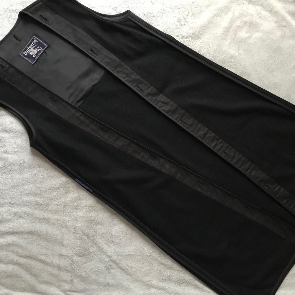 Burberry Vintage Cashmere Trench Coat Button Liner